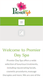 Mobile Screenshot of premierdayspa.com